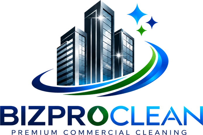 BizProClean commercial cleaning company logo