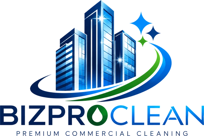 BizProClean commercial cleaning company logo